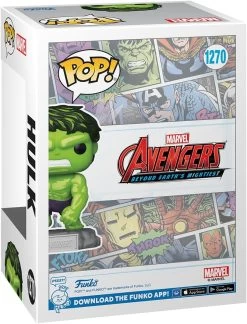 FUNKO Pop! & Pin: The Avengers: Earth's Mightiest Heroes - 60th Anniversary, Hulk With Pin, Amazon Exclusive -Toy World Shop 71c3FObAC9L. AC SL1300
