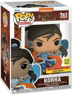 FUNKO POP! Animation Legend Of Korra - Korra (Glow In The Dark & Metallic), Exclusive