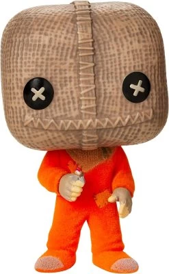 FUNKO Spirit Halloween Trick 'r Treat Sam With Razor Flocked POP! Figure -Toy World Shop 71lbUj0Mz5L. AC SL1500