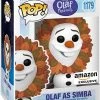 FUNKO POP Disney!: Olaf Presents - Olaf As Simba, Amazon Exclusive, Multicolor, (61823) -Toy World Shop 71pP owgAJL. AC SX679