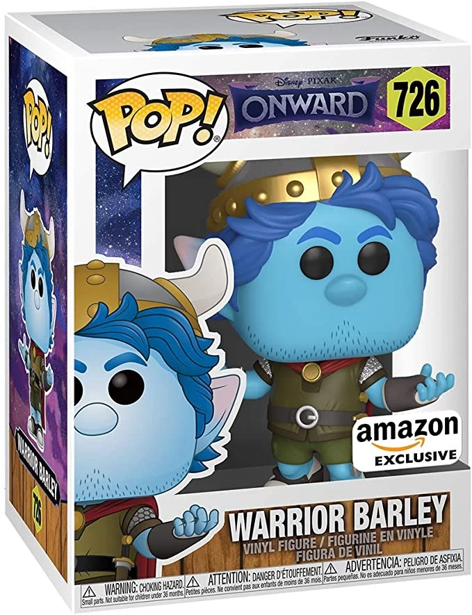 FUNKO Pop! Disney: Onward - Warrior Barley, Amazon Exclusive Vinyl Figure 3 FUNKO Pop! Disney: Onward - Warrior Barley, Amazon Exclusive Vinyl Figure