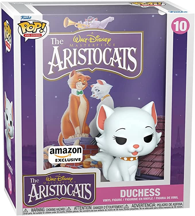 FUNKO Pop! VHS Cover: Disney -The Aristocats, Amazon Exclusive 3 FUNKO Pop! VHS Cover: Disney -The Aristocats, Amazon Exclusive