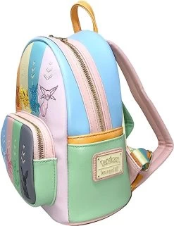 Loungefly Pokemon Eeveelutions Womens Double Strap Shoulder Bag Purse - Multi-Color -Toy World Shop 71sgbJ45eTL. AC UY695