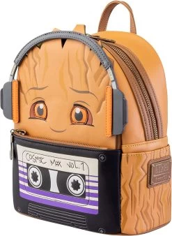 Loungefly Marvel: Guardians Of The Galaxy Groot With Headphones Mini Backpack - Amazon US Exclusive -Toy World Shop 71tOqoh6liL. AC SL1500