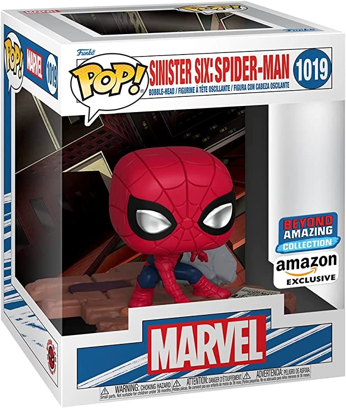 FUNKO Pop! Deluxe: Marvel Sinister 6 - Spider-Man, Amazon Exclusive, Figure 7 Of 7 3 FUNKO Pop! Deluxe: Marvel Sinister 6 - Spider-Man, Amazon Exclusive, Figure 7 Of 7