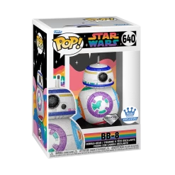 Limited Edition Star Wars BB-8 Pride Bobble-Head Pop! And Bag Bundle - Loungefly.com Exclusive -Toy World Shop 72020 StarWars BB 8Pride2023 DGLT POP GLAM 1 WEB