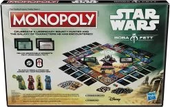 STAR WARS MONOPOLY:Boba Fett Edition Board Game -Toy World Shop 81UwsSW 8bL. AC SL1500