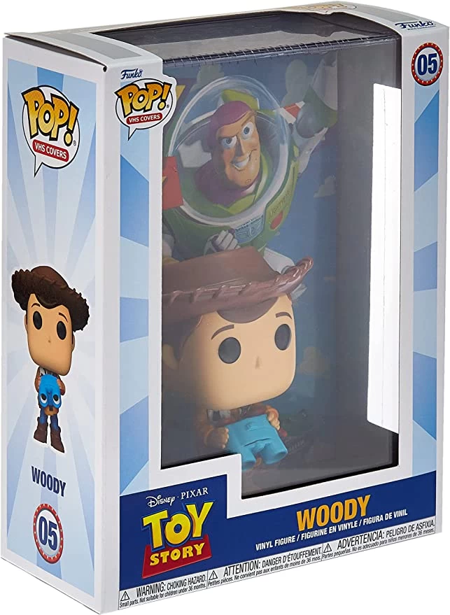 FUNKO Pop! VHS Cover: Disney - Toy Story, Woody Holding Lenny (Amazon Exclusive) 3 FUNKO Pop! VHS Cover: Disney - Toy Story, Woody Holding Lenny (Amazon Exclusive)
