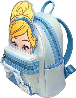 LOUNGEFLY Disney Cinderella Cosplay Mini-Backpack -Toy World Shop 81krBuoFisL. AC UY695