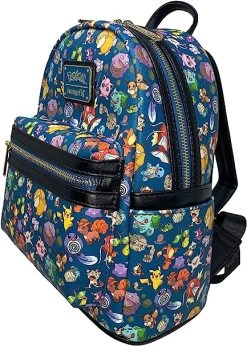 Loungefly Pokemon First Generation Printed Mini Backpack Mini Backpack -Toy World Shop 81mFeXuShYL. AC UY606