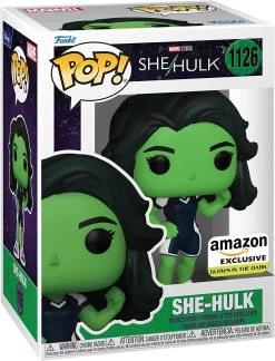 FUNKO She-Hulk (Glow) - Marvel Studios She-Hulk - Amazon Exclusive