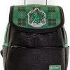 LOUNGEFLY Harry Potter 'Choose Your House' Collection: Slytherin House Mini-Backpack - Amazon Exclusive -Toy World Shop 81uJRKsogcL. AC SL1500
