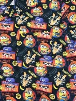 Villain Con Minions Woven Button Camp Shirt -Toy World Shop 82a2c121480568349c26ac1e0761017d
