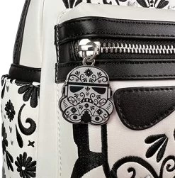 Loungefly Star Wars Stormtrooper Floral Embroidered Cosplay Mini Backpack -SW Superstore Exclusive -Toy World Shop 915MEnBJihL. AC UY575