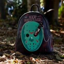 Loungefly Horror: Friday The 13th Jason Cosplay Glow In The Dark Mini-Backpack, Amazon Exclusive -Toy World Shop 91D KxYwmCL. AC SL1500