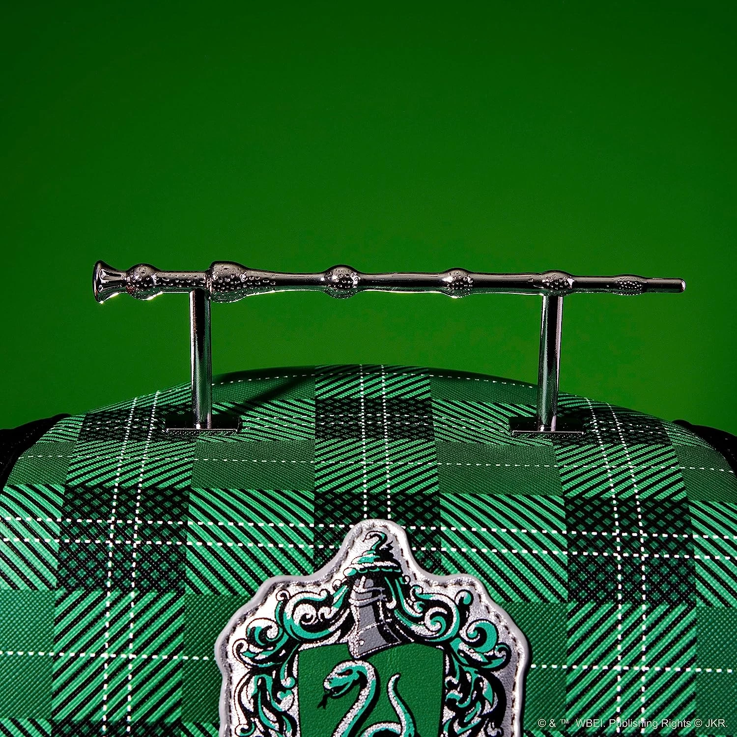 LOUNGEFLY Harry Potter 'Choose Your House' Collection: Slytherin House Mini-Backpack - Amazon Exclusive 6 LOUNGEFLY Harry Potter 'Choose Your House' Collection: Slytherin House Mini-Backpack - Amazon Exclusive - Image 4