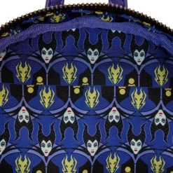 Loungefly Disney Backpack: Maleficent Dragon Lenticular And Glow In The Dark Mini-Backpack, Amazon Exclusive -Toy World Shop 91x p3 KJiL. AC SL1500