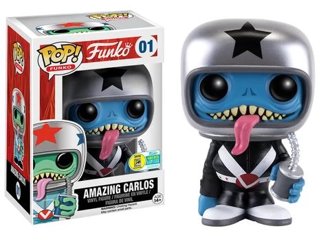 FUNKO : Amazing Carlos SDCC 2016 LE480 3 FUNKO : Amazing Carlos SDCC 2016 LE480