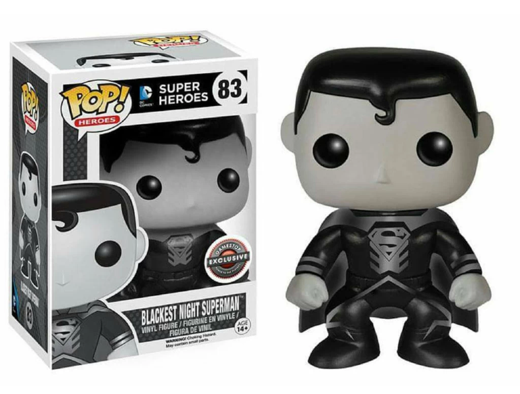 FUNKO Blackest Night Superman - GameStop Exclusive 3 FUNKO Blackest Night Superman - GameStop Exclusive