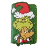 LOUNGEFLY Dr. Seuss' How The Grinch Stole Christmas! Santa Cosplay Zip Around Wallet -Toy World Shop DSSWA0019 LFDRSEUSSSANTAGRINCHANDMAXZZIPAROUNDWALLET4143FRONT