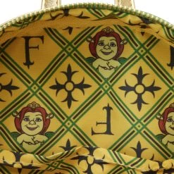 Exclusive - Princess Fiona Mini Backpack- Loungefly.com Exclusive -Toy World Shop DWBK0005 LFDREAMWORKSSHREKPRINCESSFIONAMINIBACKPACK0711INSIDE