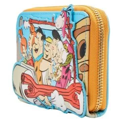 Exclusive - The Flintstones Flintmobile Zip Around Wallet - Loungefly.com Exclusive -Toy World Shop FLTWA0001 3