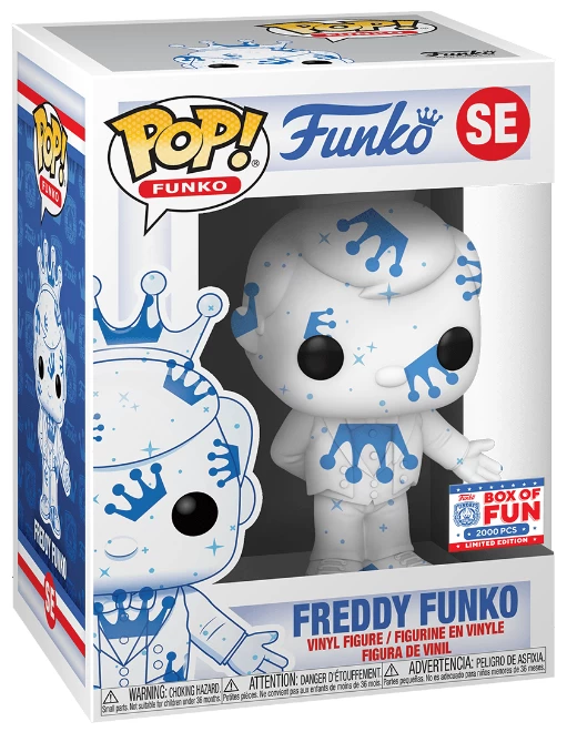 FUNKO Freddy(White & Blue With Stars) LE2000