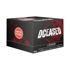 FUNKO DC Dceased Mystery Box 1 POP! Vinyl Figure, Pin, Keychain, And Decal GameStop Exclusive