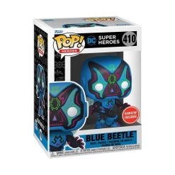 FUNKO POP! Heroes: Dia Dos Los DC Blue Beetle Vinyl Figure GameStop Exclusive