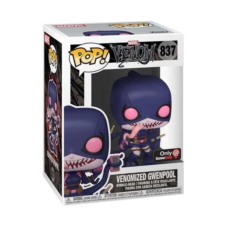 FUNKO POP! Marvel Venom Venomized Gwenpool 3.75-in Bobblehead Vinyl Figure GameStop Exclusive 3 FUNKO POP! Marvel Venom Venomized Gwenpool 3.75-in Bobblehead Vinyl Figure GameStop Exclusive