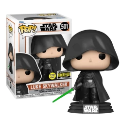FUNKO Star Wars The Mandalorian: GITD Luke Skywalker Entertainment Earth ExclusivePop