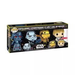 FUNKO POP! Star Wars: Retro Series 4pk (Target Exclusive)
