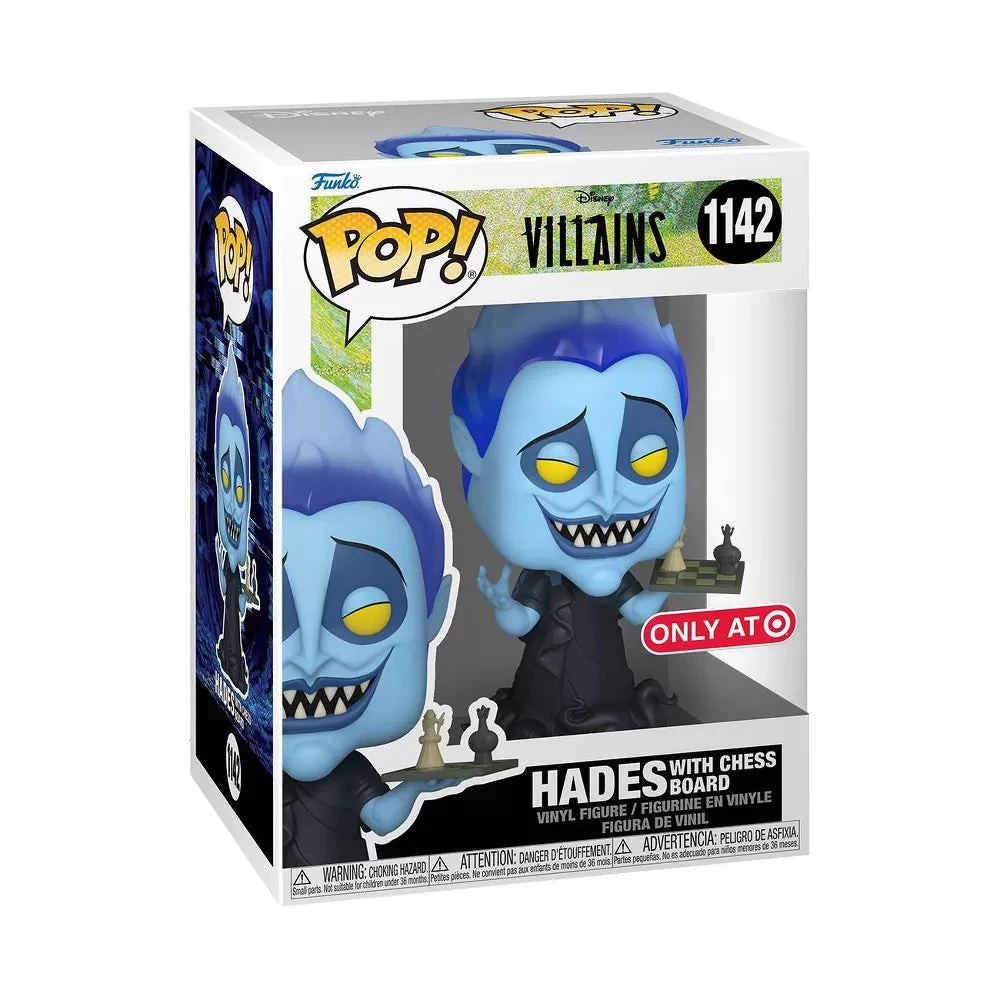 FUNKO POP! Disney: Villains - Hades With Chess Board (Target Exclusive) 3 FUNKO POP! Disney: Villains - Hades With Chess Board (Target Exclusive)