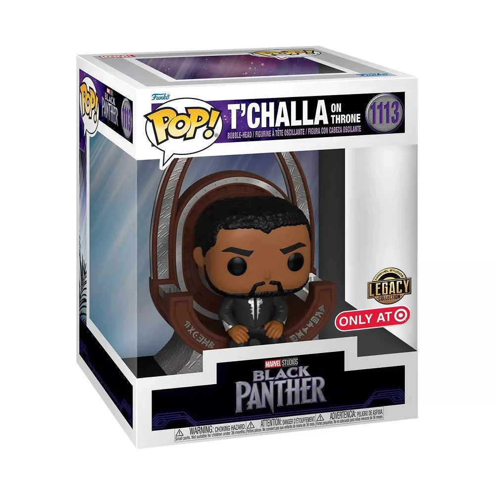 FUNKO POP! Deluxe: Black Panther - T'Challa On The Throne (Target Exclusive) 3 FUNKO POP! Deluxe: Black Panther - T'Challa On The Throne (Target Exclusive)