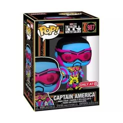 FUNKO POP! Marvel: Falcon & The Winter Soldier - Falcon (Blacklight) (Target Exclusive)