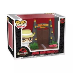 FUNKO POP! Moments: Jurassic Park - John Hammond With Gates (Target Exclusive)