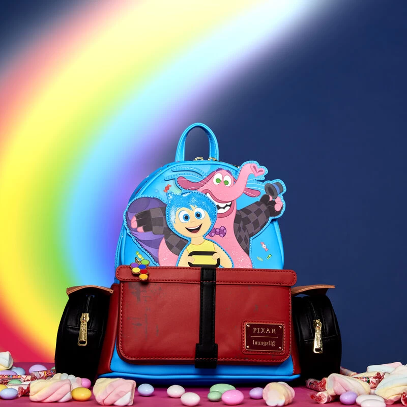 Pixar Inside Out Bing Bong Wagon Mini Backpack - Loungefly.com Exclusive 4 Pixar Inside Out Bing Bong Wagon Mini Backpack - Loungefly.com Exclusive - Image 2