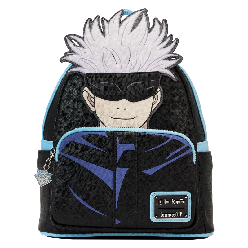 WonderCon Exclusive - JUJUTSU KAISEN Satoru Gojo Cosplay Mini Backpack - Loungefly.com Exclusive 3 WonderCon Exclusive - JUJUTSU KAISEN Satoru Gojo Cosplay Mini Backpack - Loungefly.com Exclusive