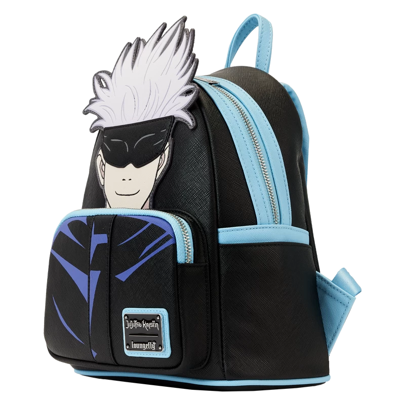WonderCon Exclusive - JUJUTSU KAISEN Satoru Gojo Cosplay Mini Backpack - Loungefly.com Exclusive 5 WonderCon Exclusive - JUJUTSU KAISEN Satoru Gojo Cosplay Mini Backpack - Loungefly.com Exclusive - Image 3