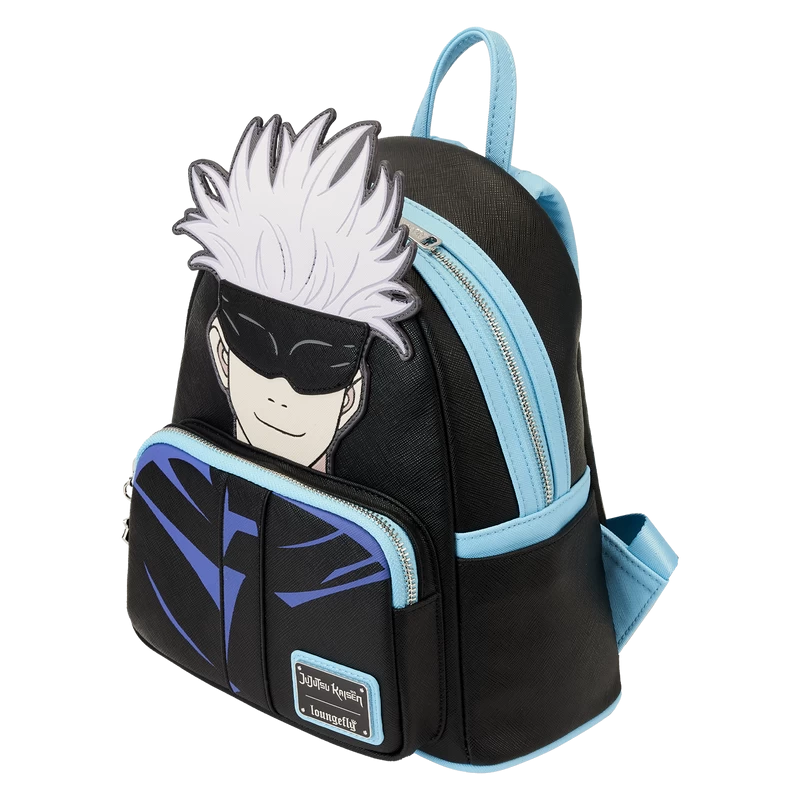 WonderCon Exclusive - JUJUTSU KAISEN Satoru Gojo Cosplay Mini Backpack - Loungefly.com Exclusive 6 WonderCon Exclusive - JUJUTSU KAISEN Satoru Gojo Cosplay Mini Backpack - Loungefly.com Exclusive - Image 4
