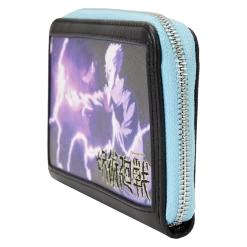 WonderCon Exclusive - JUJUSTU KAISEN Satoru Gojo Zip Around Wallet - Loungefly.com Exclusive -Toy World Shop JKWA0002 LFJUJUTSUKAISENWCSATORUGOJOZIPAROUNDWALLET0289SIDE