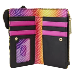 Exclusive - Lisa Frank Forrest Cosplay Flap Wallet - Loungefly.com Exclusive -Toy World Shop LSFWA0006 LFLISAFRANKFORRESTCOSPLAYFLAPWALLET0350INSIDE