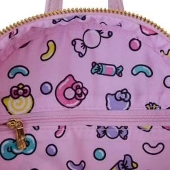 Loungefly Sanrio Hello Kitty Sweets All-Over-Print Mini Backpack - USA Exclusive -Toy World Shop Loungefly Sanrio Hello Kitty Sweets AOP Mini Backpack lining 720x 83a8980f 9988 45d5 a786 34f712a19016