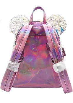 Loungefly X LASR Exclusive Disney Planet Minnie UV Reactive Pink Iridescent Sequin Mini Backpack -Toy World Shop LoungeflyxLASRExclusiveWDBK2421DisneyPlanetMinnieSequinPinkBlueMiniRaveFestivalBackpackPBLU b 1440x ab66be30 6ecd 4a3e 8116 e632cee82b4c