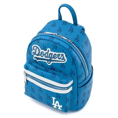 Loungefly Los Angeles Dodgers Mini Backpack - Grotto Treasures Exclusive 6 Loungefly Los Angeles Dodgers Mini Backpack - Grotto Treasures Exclusive - Image 4