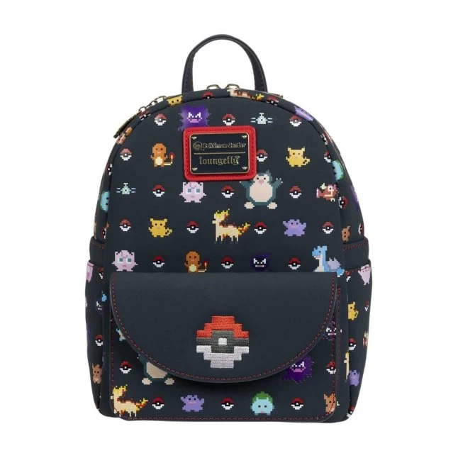 Pokémon Block Art Mini Backpack By Loungefly 4 Pokémon Block Art Mini Backpack By Loungefly - Image 2