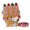 LOUNGEFLY Peanuts Snoopy Gingerbread House Scented Crossbody Bag 2 LOUNGEFLY Peanuts Snoopy Gingerbread House Scented Crossbody Bag -Toy World Shop PNTB0014 LFPEANUTSSNOOPYGINGERBREADHOUSEFIGURALCROSSBODY43FRONT