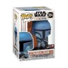 FUNKO POP! Star Wars: The Mandalorian Death Watch Mandalorian Two Stripes Vinyl Figure GameStop Exclusive