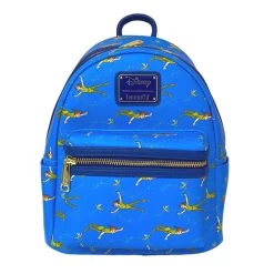 LOUNGEFLY Peter Pan And Tinker Bell All Over Print Mini Backpack- Modern Pinup Exclusive