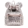Disney Loungefly: Minnie Mouse Silver Sequin Mini Backpack - Exclusive -Toy World Shop PhotoRoom 20221204 083655
